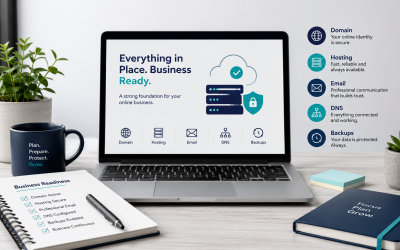 How Domains, Hosting and Email Work Together for Your Business